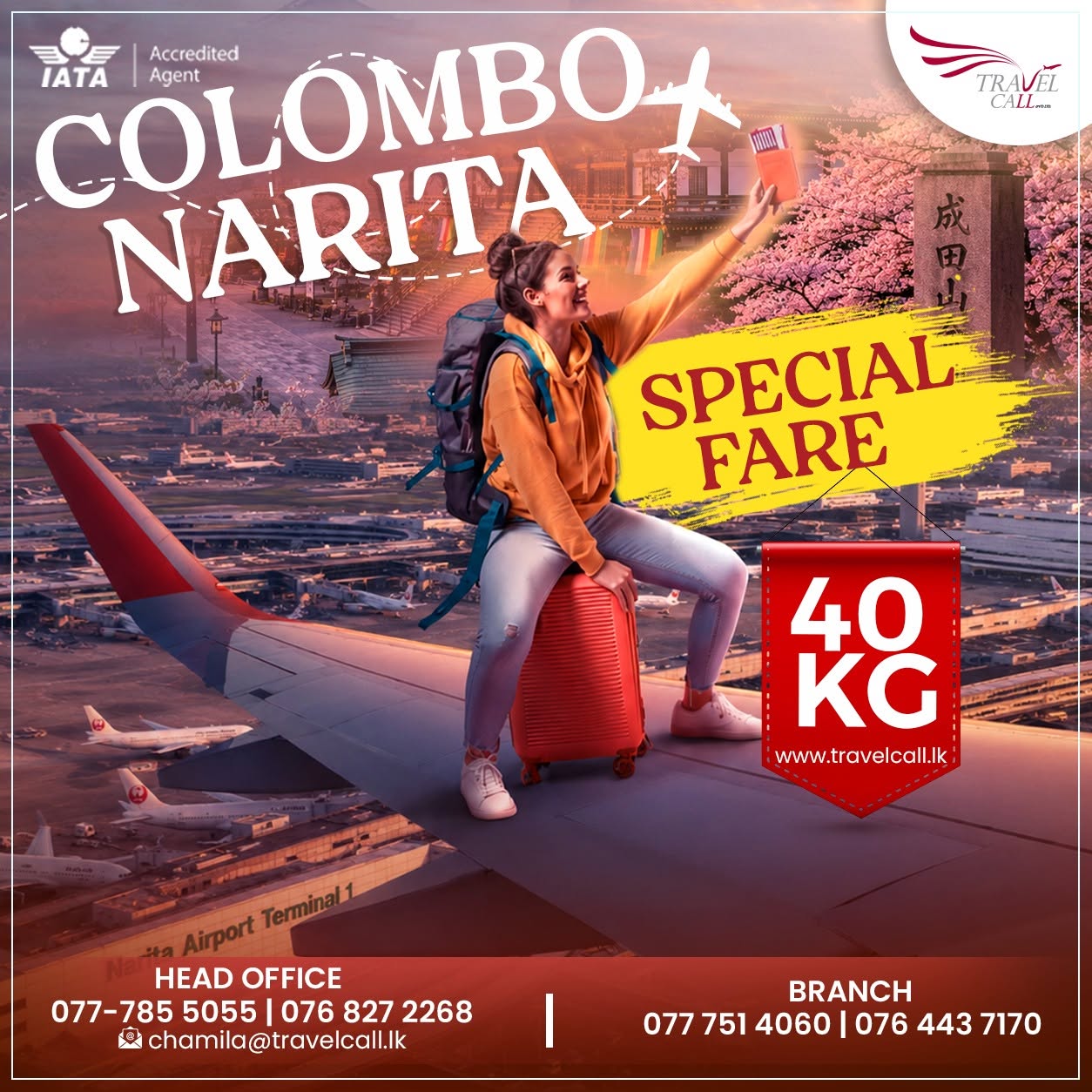Colombo – Narita